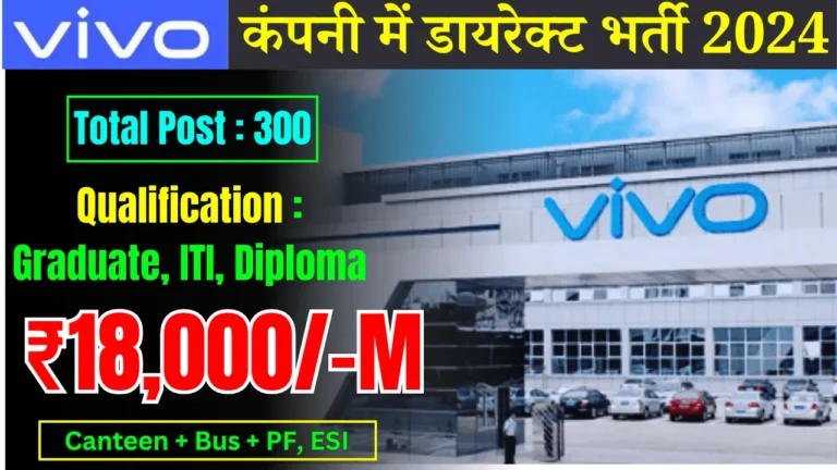 Vivo Mobile Company Job in Noida