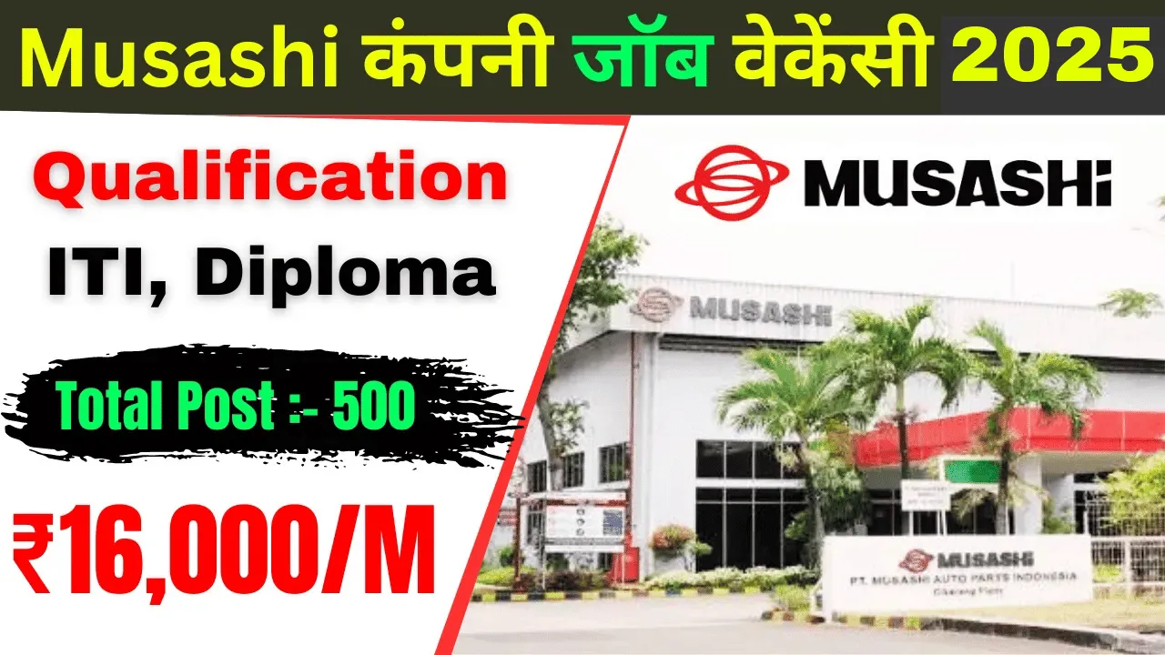 Musashi Auto Part Job Requirement 2025