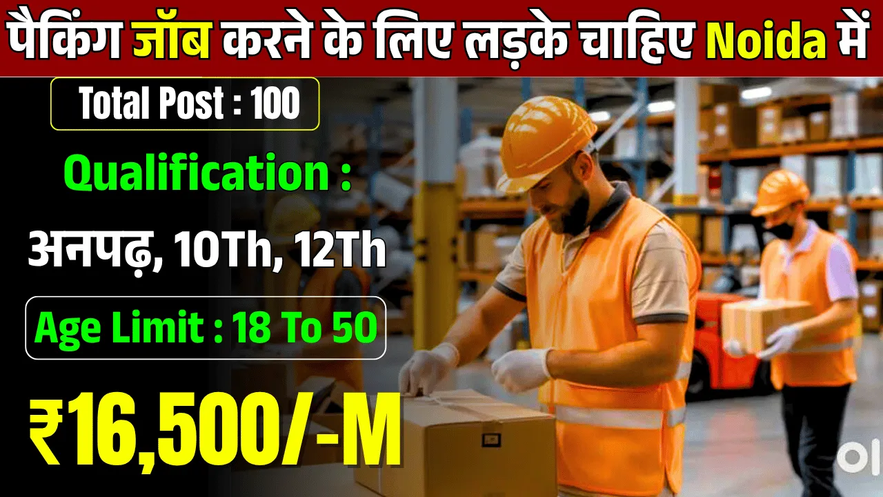 Packing Job Vacancy in Greater Noida