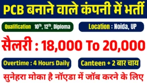 Noida Job Vacancy 2025